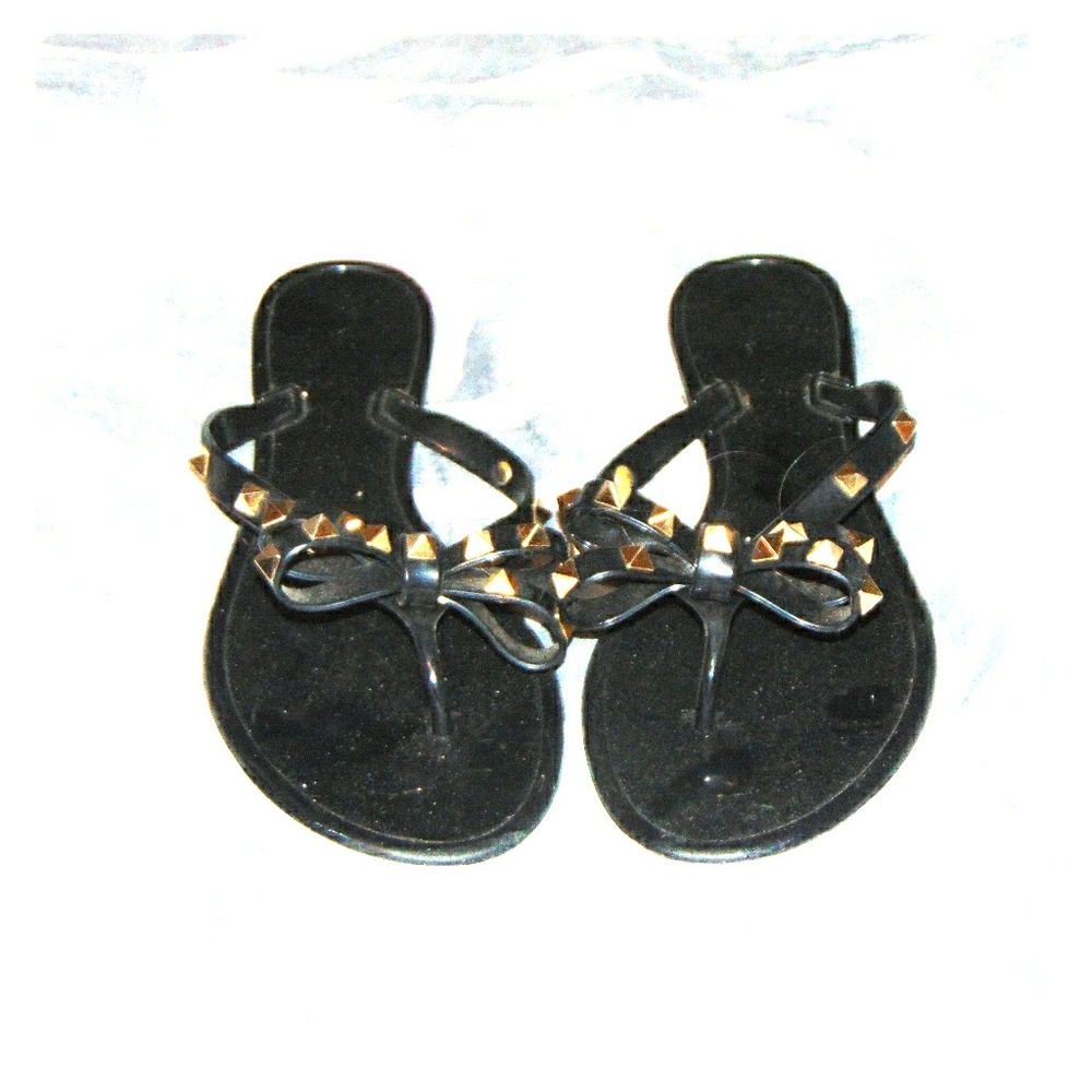 Studded Flip Flops